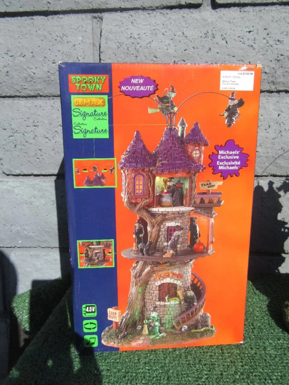 Lemax Spooky Town Witches Tower Halloween Village 2018 #85301